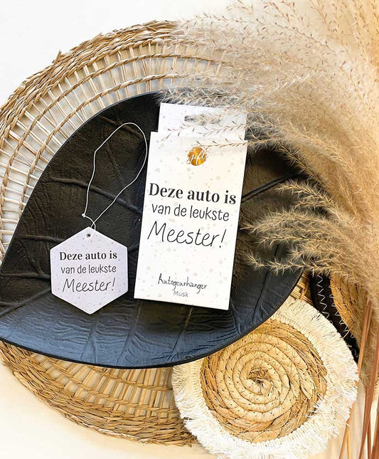 The Big Gifts Autogeurhanger Meester