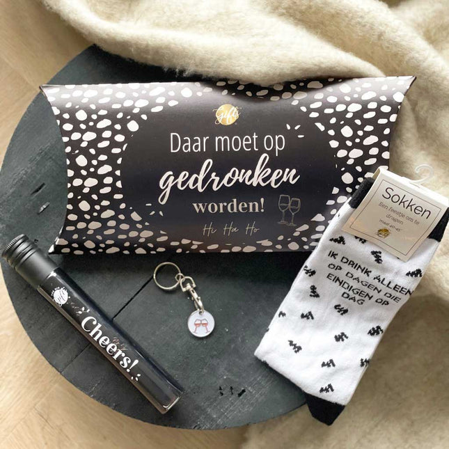 The Big Gifts Cadeauset Daar Moet Op Gedronken Worden