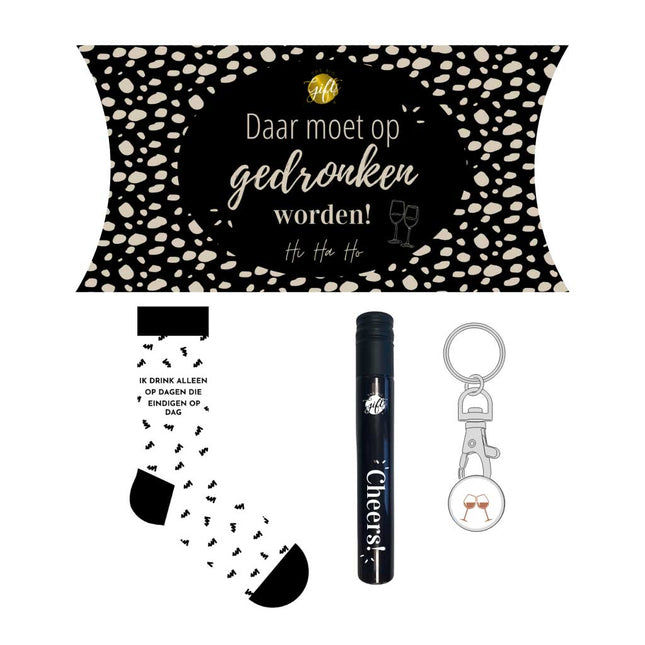 The Big Gifts Cadeauset Daar Moet Op Gedronken Worden