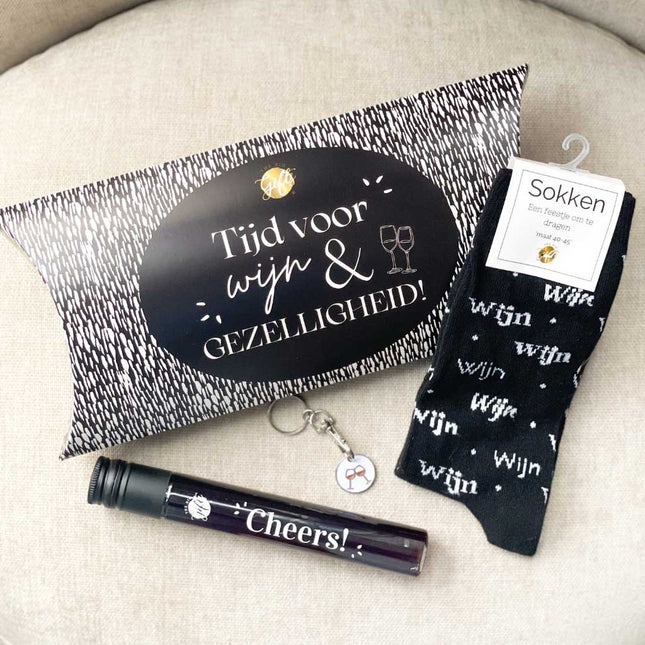 The Big Gifts Cadeauset Tijd Voor Wijn En Gezelligheid