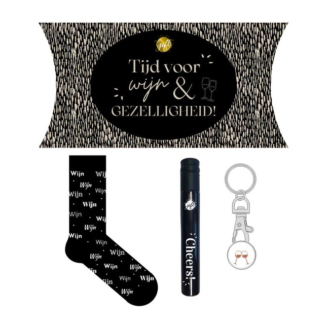 The Big Gifts Cadeauset Tijd Voor Wijn En Gezelligheid