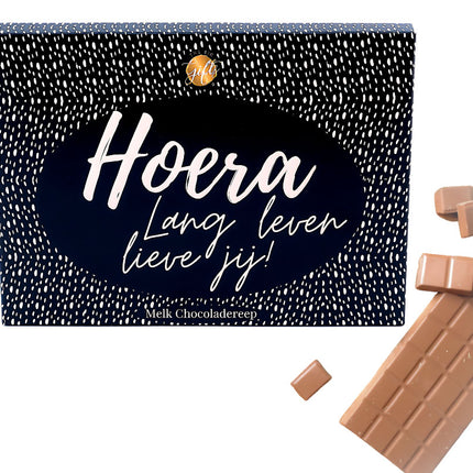 The Big Gifts Chocoladereep Hoera