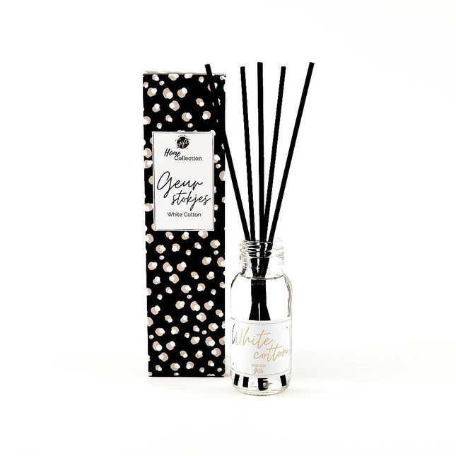 The Big Gifts Geurstokjes Zwarte Stippen