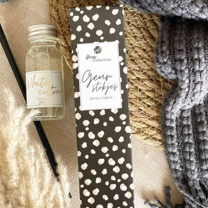 The Big Gifts Geurstokjes Zwarte Stippen