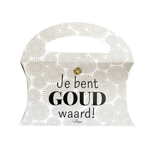 The Big Gifts Snoep Tasje Je Bent Goud Waard