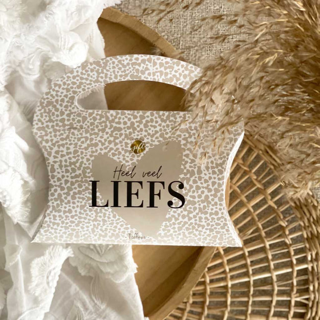 The Big Gifts Snoep Tasje Veel Liefs