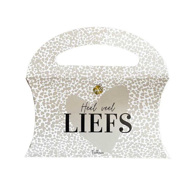 The Big Gifts Snoep Tasje Veel Liefs