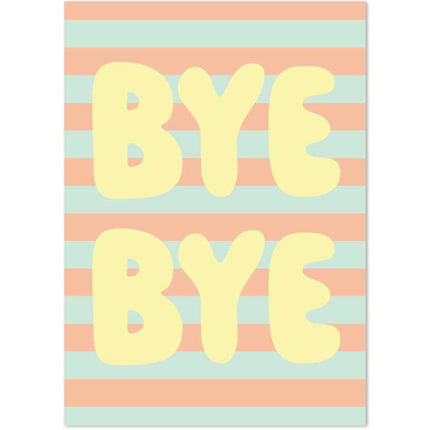 The Card Company Ansichtkaart Bye Bye