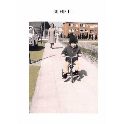 The Card Company Ansichtkaart Go For It