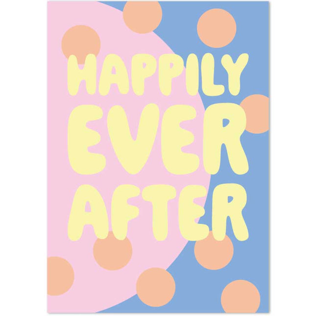 The Card Company Ansichtkaart Happily Ever After