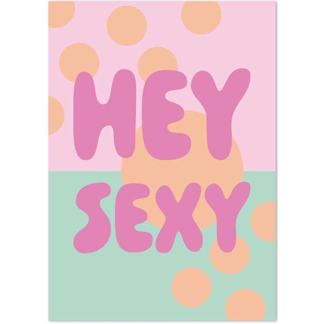 The Card Company Ansichtkaart Hey Sexy