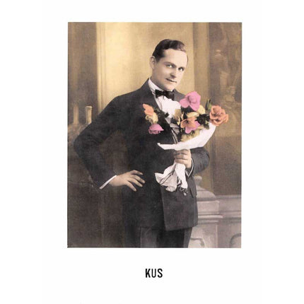 The Card Company Ansichtkaart Kus