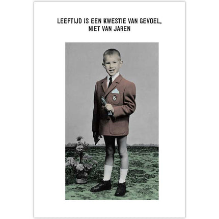 The Card Company Ansichtkaart Leeftijd