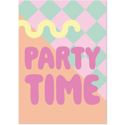The Card Company Ansichtkaart Party Time