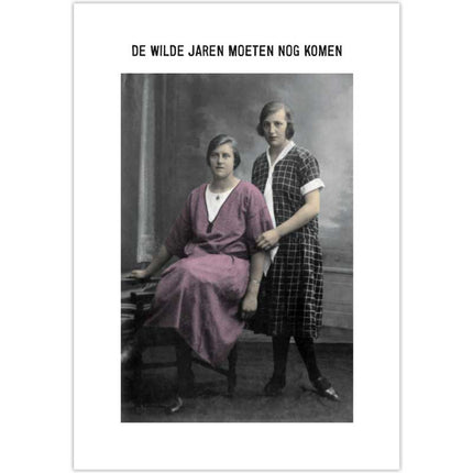 The Card Company Ansichtkaart Wilde Jaren