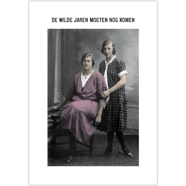 The Card Company Ansichtkaart Wilde Jaren