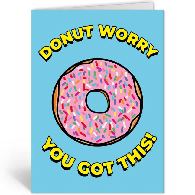 The Card Company Wenskaart Donut Worry