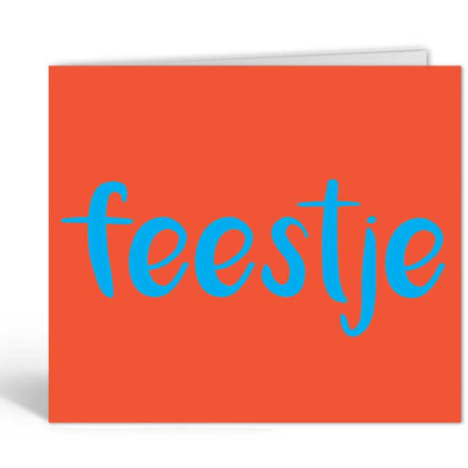 The Card Company Wenskaart Feestje