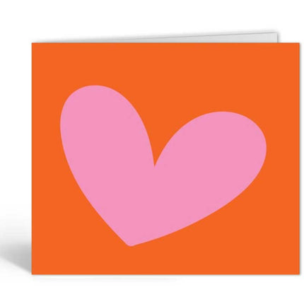 The Card Company Wenskaart Hartje Blanco