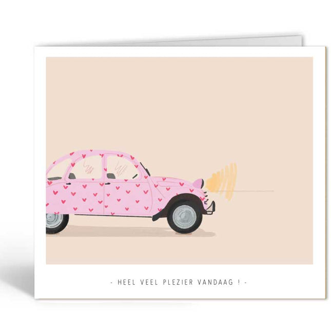 The Card Company Wenskaart Heel Veel Plezier Vandaag
