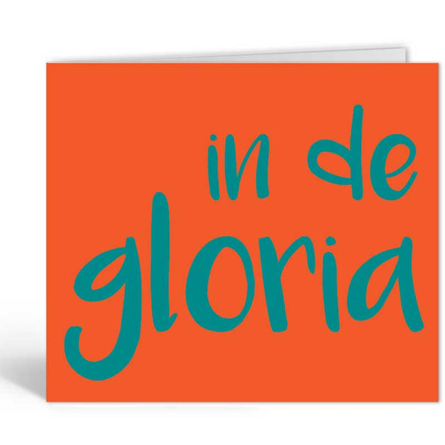 The Card Company Wenskaart In De Gloria