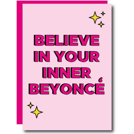 The Card Company Wenskaart Inner Beyonce