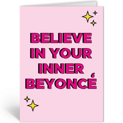 The Card Company Wenskaart Inner Beyonce