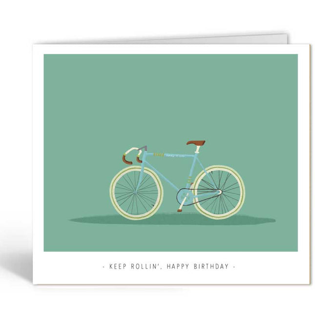 The Card Company Wenskaart Keep Rollin' Happy Birthday