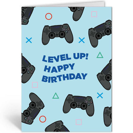 The Card Company Wenskaart Level Up