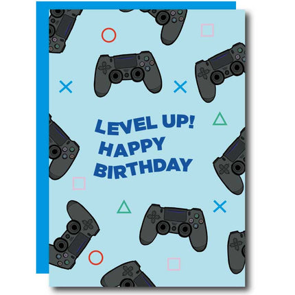 The Card Company Wenskaart Level Up