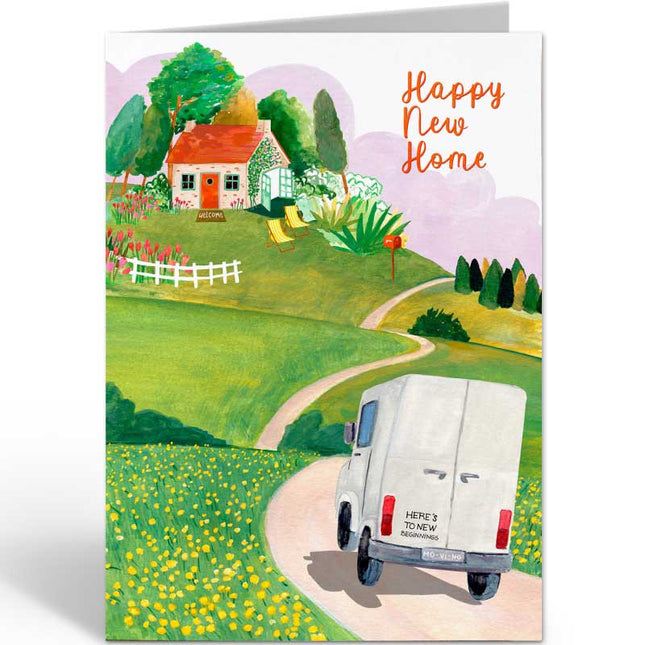 The Card Company Wenskaart New Home Countryhouse