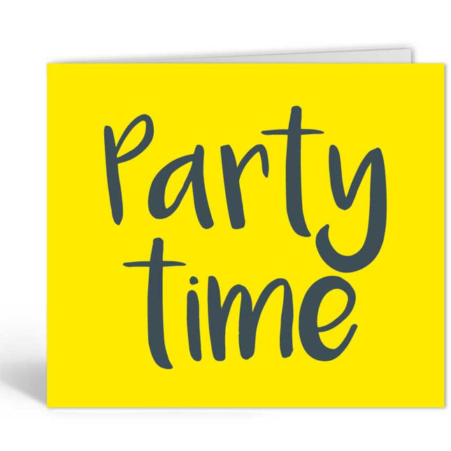 The Card Company Wenskaart Party Time