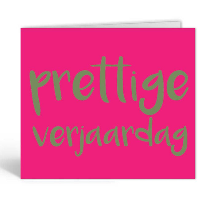 The Card Company Wenskaart Prettige Verjaardag