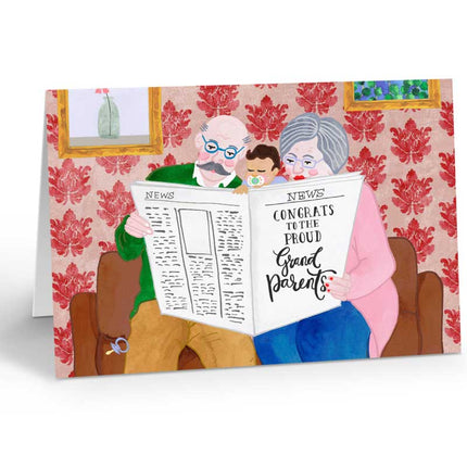The Card Company Wenskaart Proud Grandparents