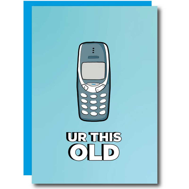 The Card Company Wenskaart Ur This Old