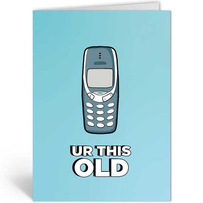 The Card Company Wenskaart Ur This Old