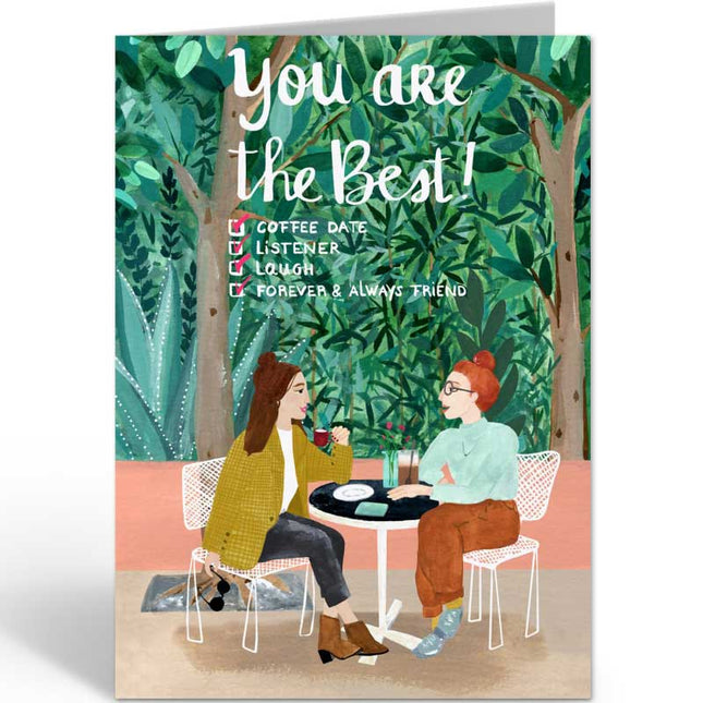 The Card Company Wenskaart You Are The Best Friend