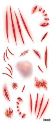 Tinsley Transfers Bijt En Snijwonden Trauma FX Tattoos