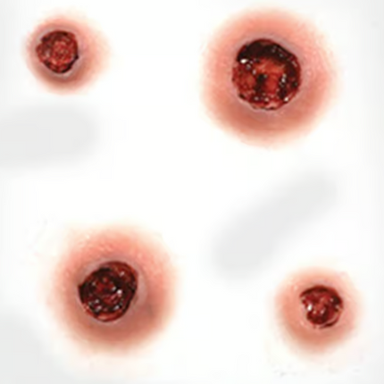 Tinsley Transfers Capped Tinsley 3D FX Transfers