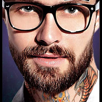 Tinsley Transfers Cobra Nek Tattoos