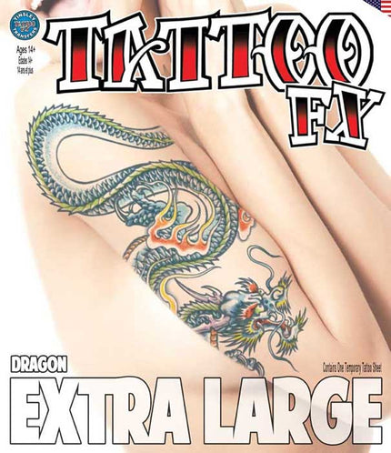 Tinsley Transfers Draak XL Tattoo FX