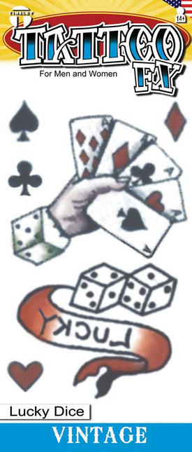 Tinsley Transfers Lucky Vintage Tattoos