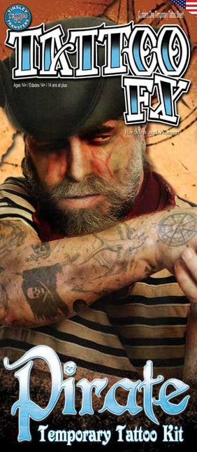 Tinsley Transfers Piraat Tattoos