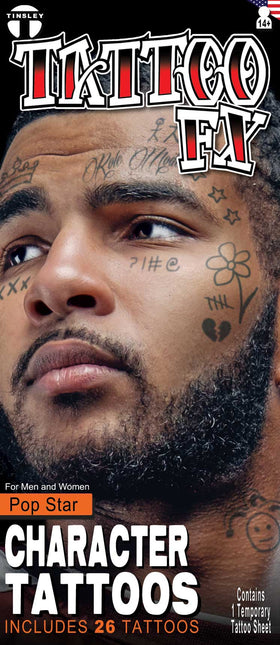 Tinsley Transfers Pop Star Tattoos