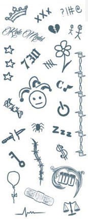 Tinsley Transfers Pop Star Tattoos