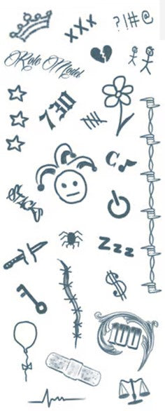 Tinsley Transfers Pop Star Tattoos