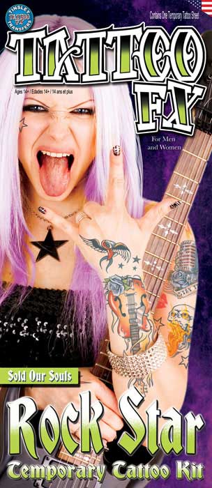 Tinsley Transfers Rock Ster Tattoos