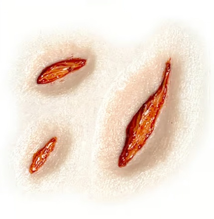 Tinsley Transfers Split Skin Tinsley 3D FX Transfers