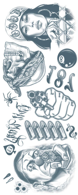 Tinsley Transfers Thug Tattoos