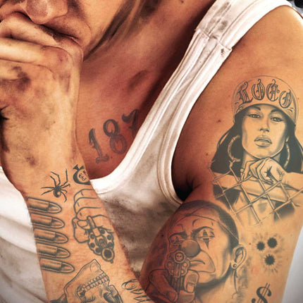 Tinsley Transfers Thug Tattoos